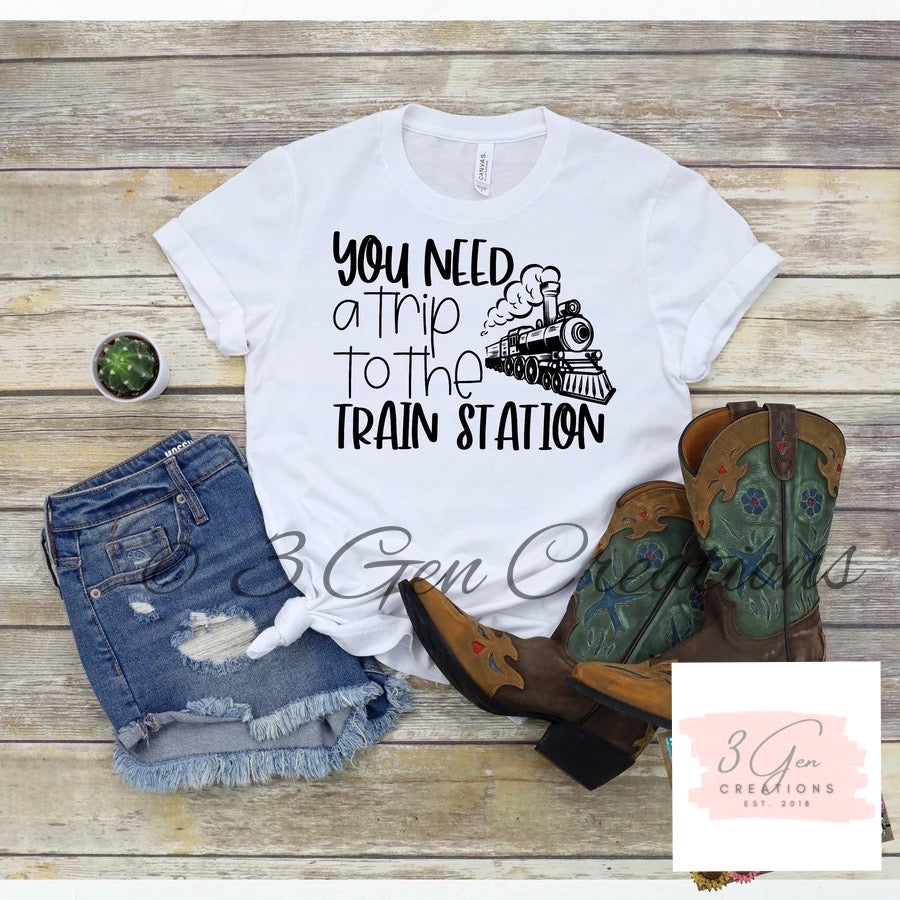 You need a trip to the train station