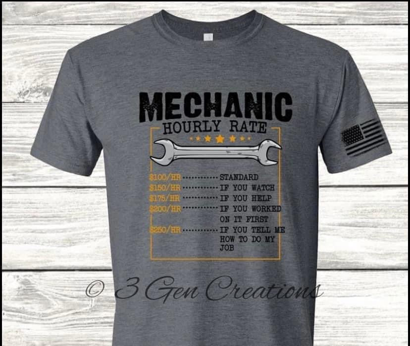 Mechanic hourly rate