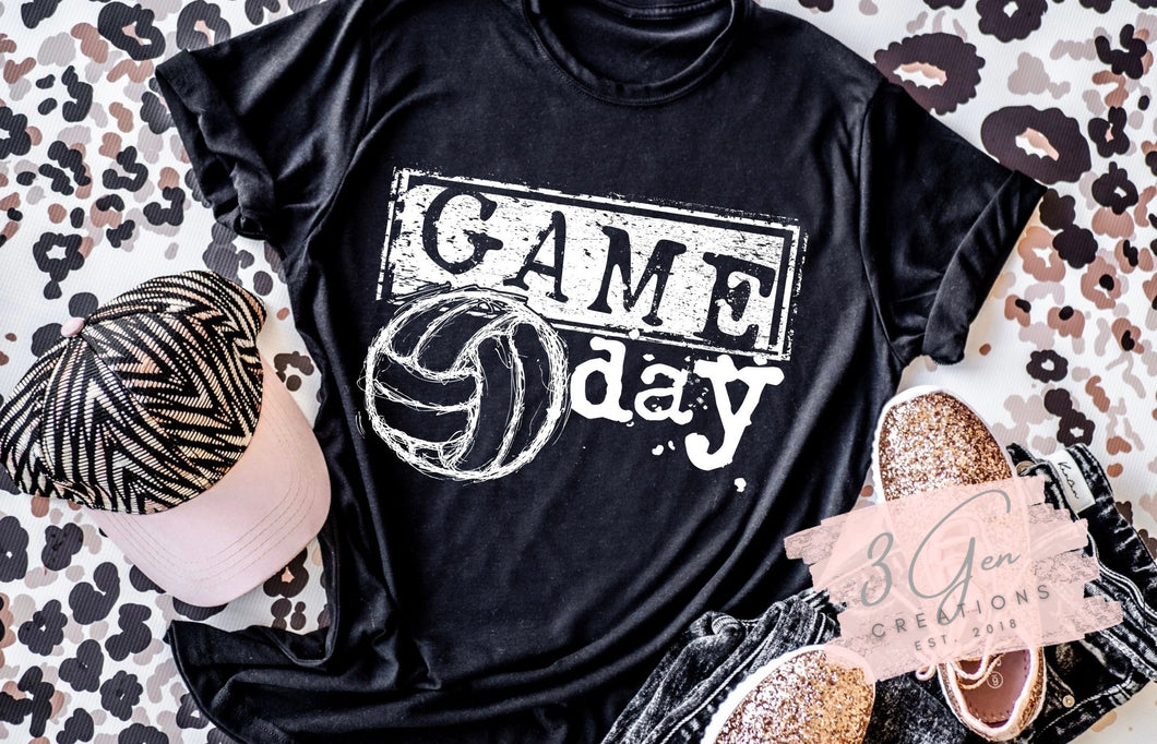 Game day volleyball